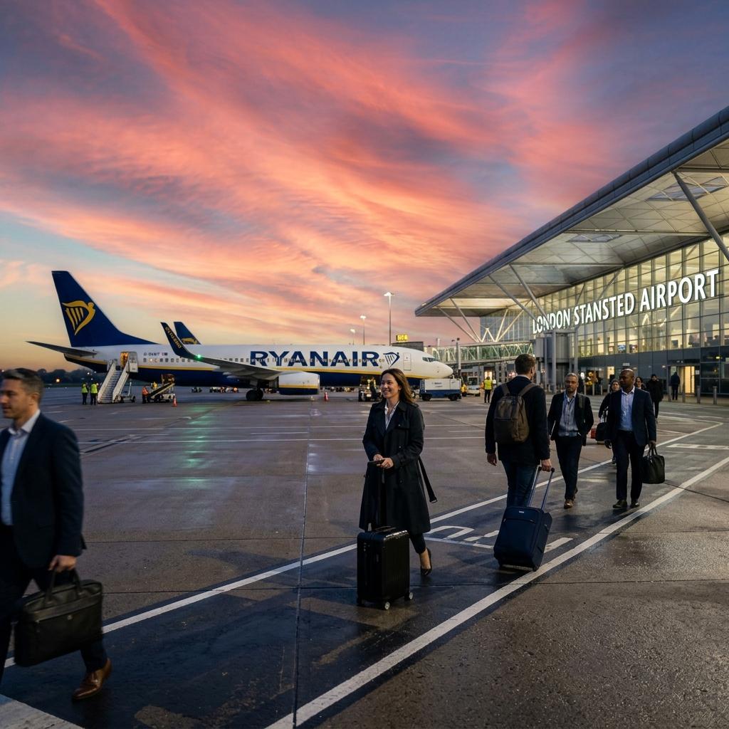 Sleek weekend travel getaway and parking near Stansted Airport