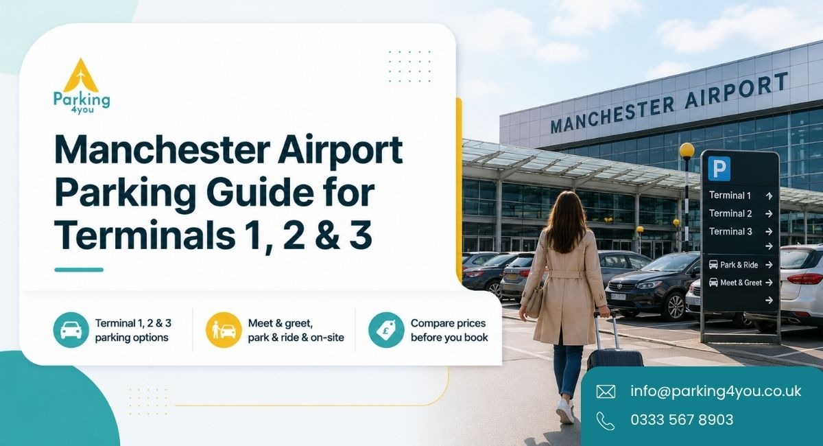 Manchester Airport Parking Guide for Terminals 1, 2 & 3