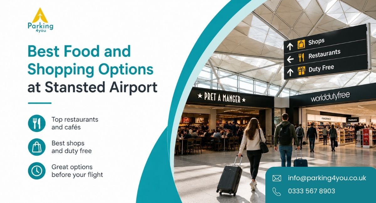 Best Options Stansted Airport Food and Shopping